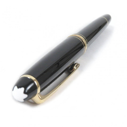 MONTBLANC fountain pen Main: Precious resin, Nib: 14K Black gold mens Used Authentic