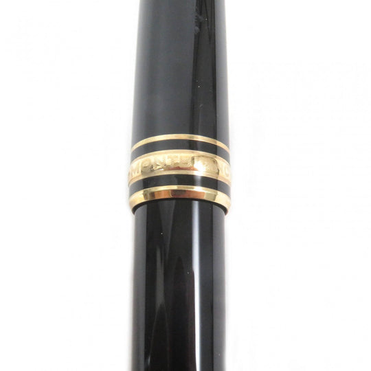 MONTBLANC fountain pen Main: Precious resin, Nib: 14K Black gold mens Used Authentic