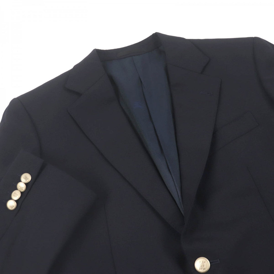 BURBERRY LONDON tailored jacket Outer: 94% wool, Outer: 5% cashmere, Outer: 1% nylon, Lining: cupra, Lining: polyester Navy mens Used Authentic