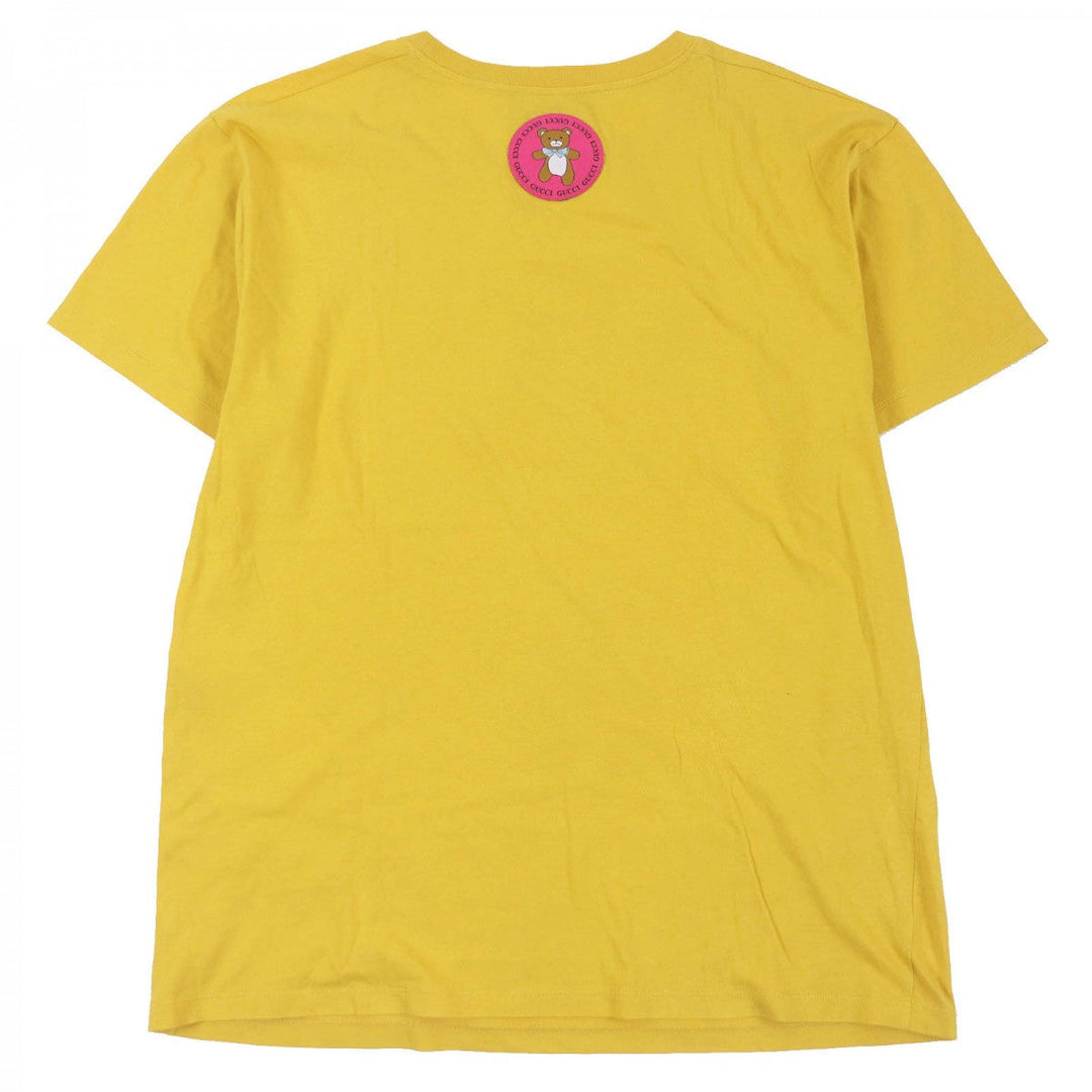 GUCCI Short sleeve T-shirt 548338 cotton yellow M