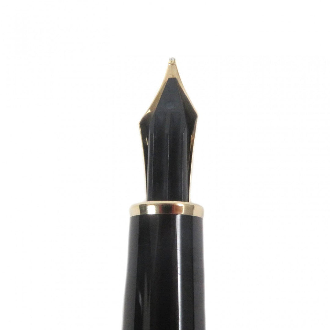 MONTBLANC fountain pen Pen point: 14K Black gold mens Used Authentic