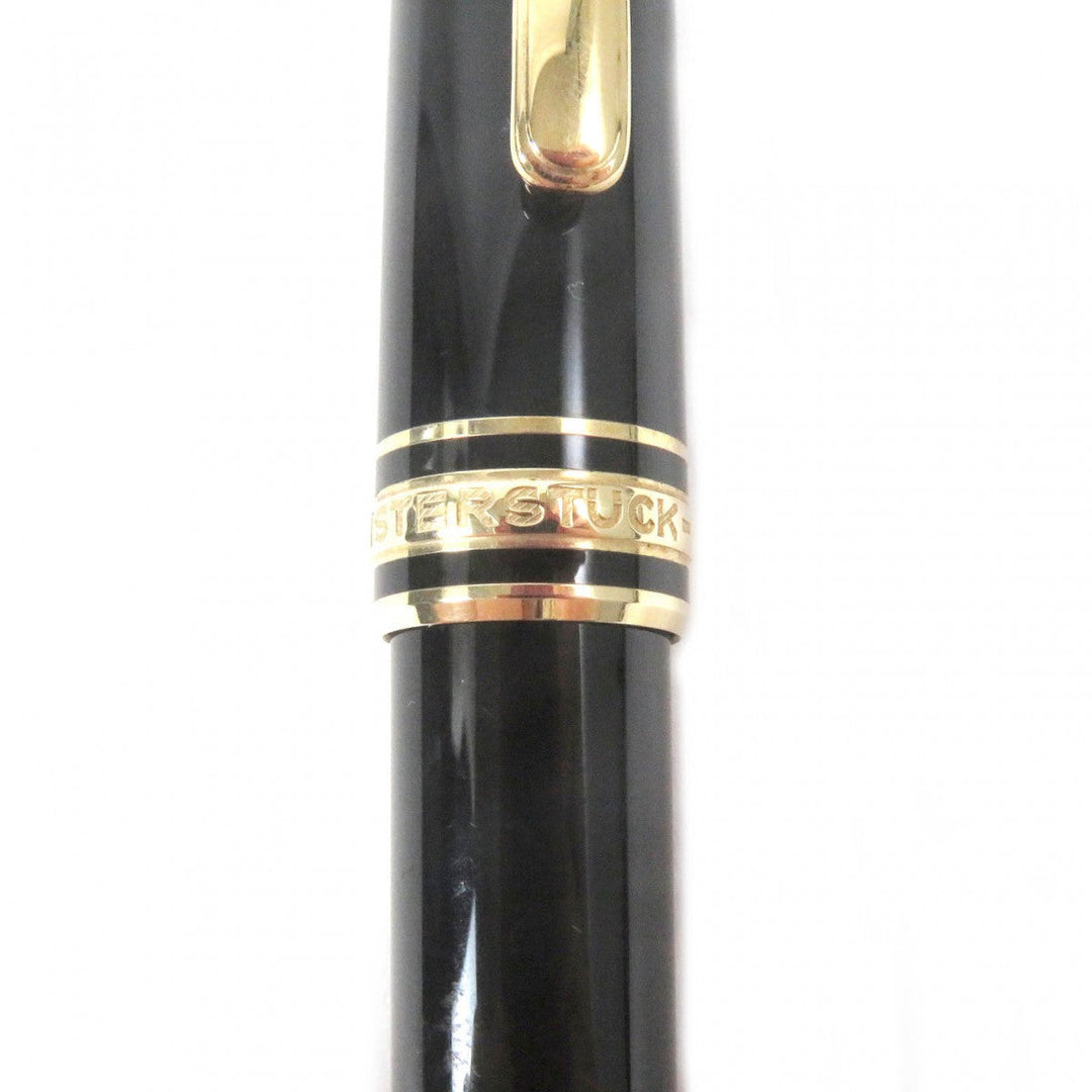 MONTBLANC fountain pen Pen point: 14K Black gold mens Used Authentic
