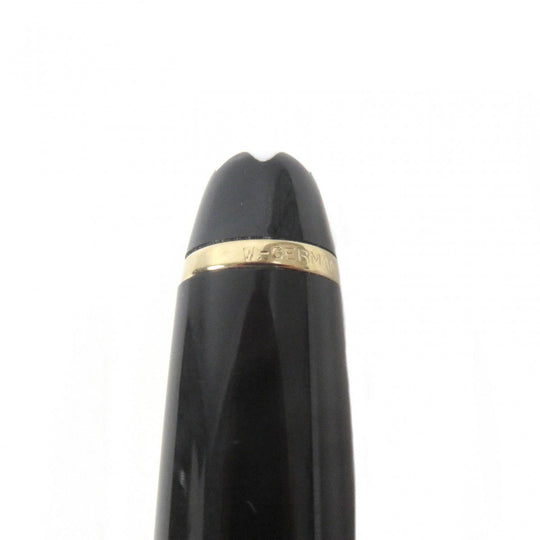 MONTBLANC Ballpoint pen Main: Precious resin Black gold mens Used Authentic