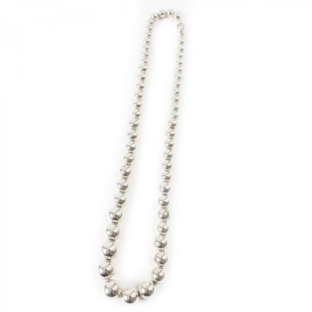 TIFFANY&Co. Necklace AG925 Silver Graduated Hardware Ball Necklace