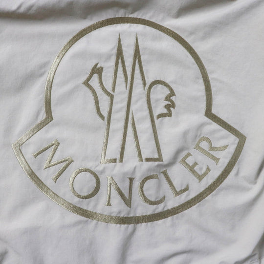 MONCLER coat Main: 100% polyester, Part: 100% polyester, Part: 100% polyester, Part: 100% nylon Beige yellow ALCYONE Women 1 Used Authentic