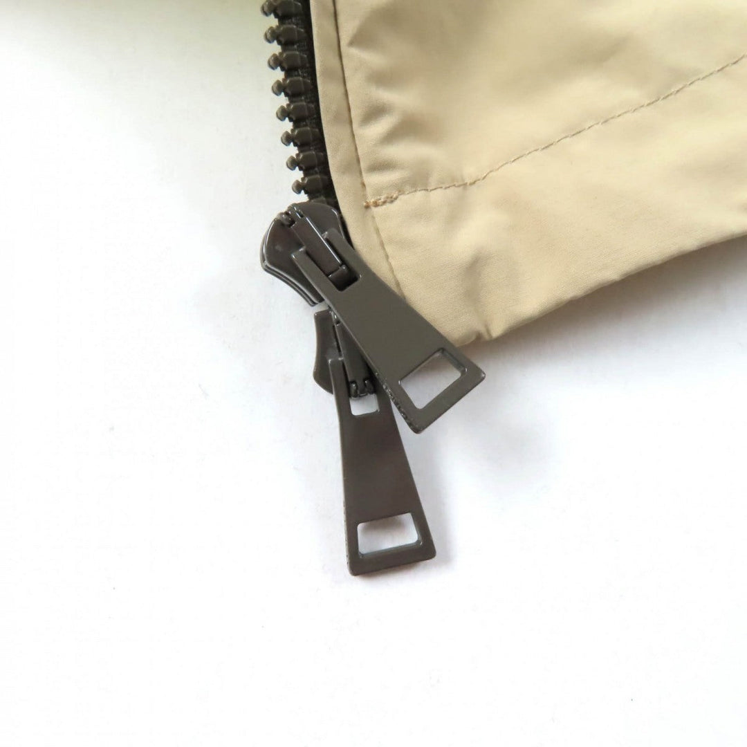 MONCLER coat Main: 100% polyester, Part: 100% polyester, Part: 100% polyester, Part: 100% nylon Beige yellow ALCYONE Women 1 Used Authentic