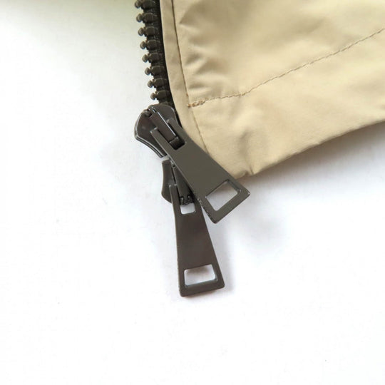 MONCLER coat Main: 100% polyester, Part: 100% polyester, Part: 100% polyester, Part: 100% nylon Beige yellow ALCYONE Women 1 Used Authentic