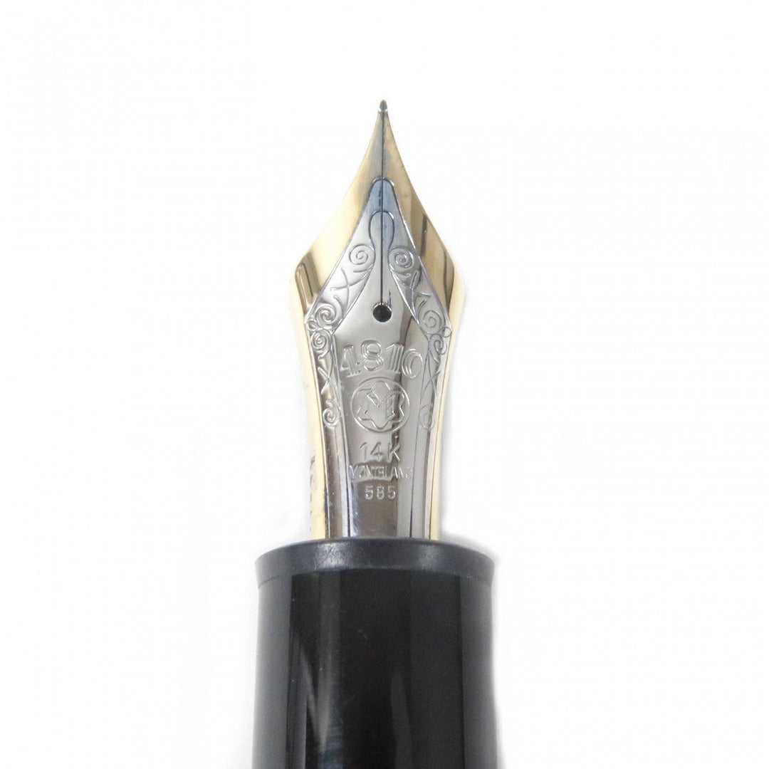 MONTBLANC fountain pen Pen point: 14K Black gold mens Used Authentic