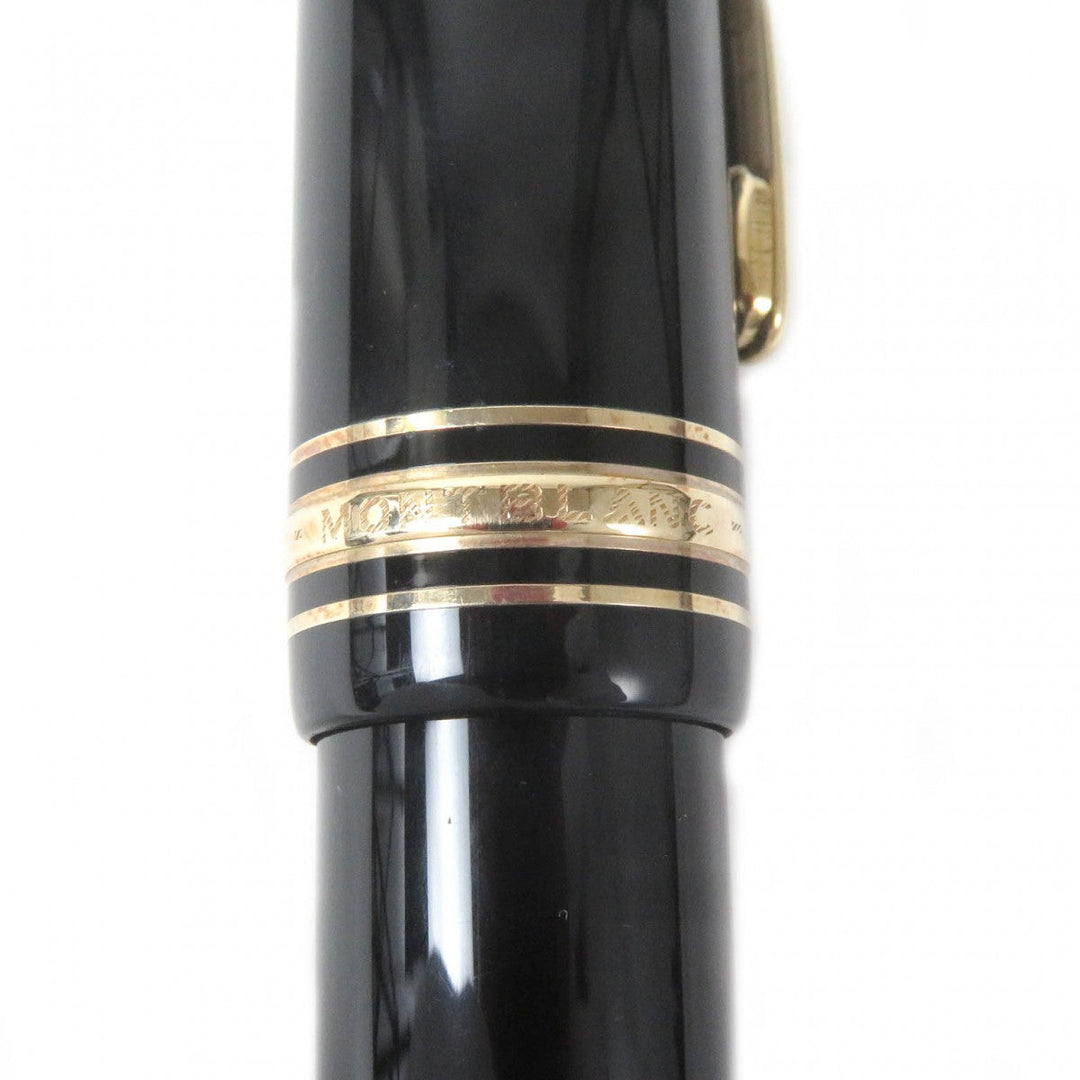 MONTBLANC fountain pen Pen point: 14K Black gold mens Used Authentic
