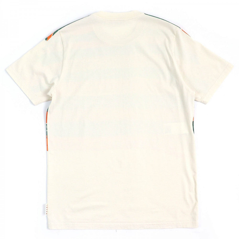 MARNI Short sleeve T-shirt HUMU0222P0 Main: 100% cotton, Part: 100% cotton Ivory Orange Green mens 48 Used Authentic