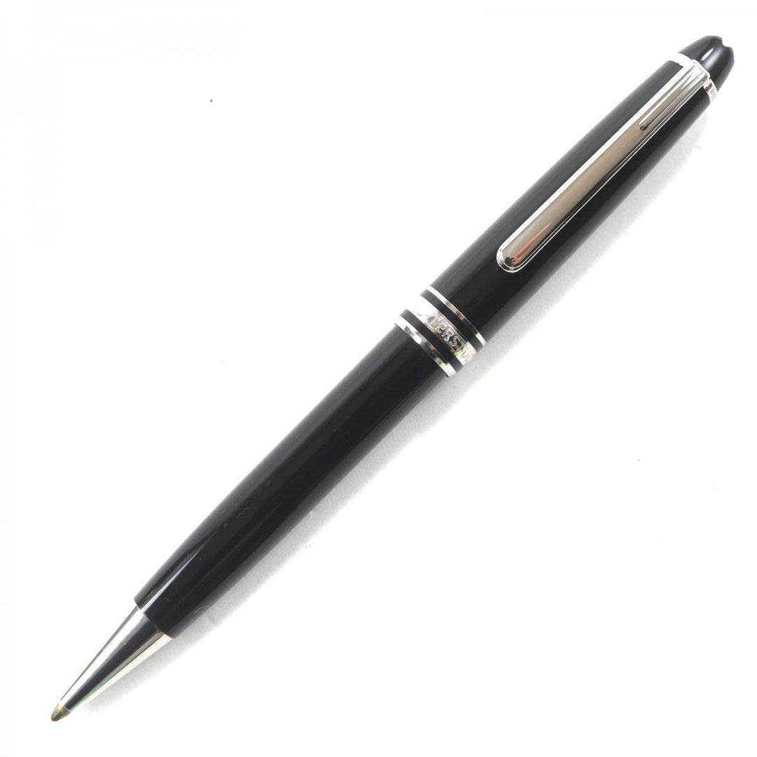 MONTBLANC Ballpoint pen Resin, Platinum black Meisterstck Pix Classic mens Used Authentic