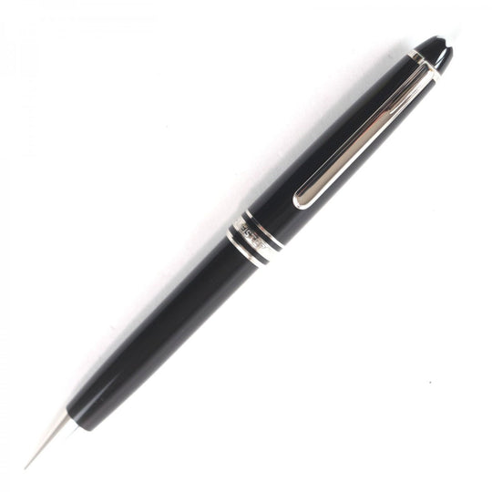 MONTBLANC Ballpoint pen Resin, Platinum black Meisterstck Pix Classic mens Used Authentic