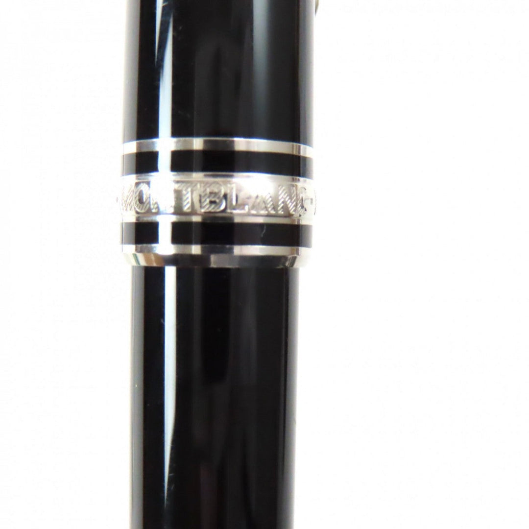 MONTBLANC Ballpoint pen Resin, Platinum black Meisterstck Pix Classic mens Used Authentic