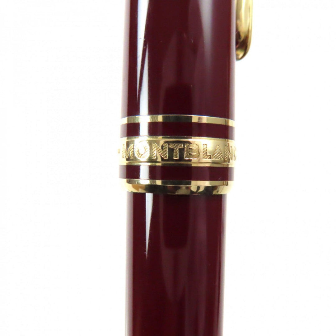 MONTBLANC fountain pen Pen point: 14K Bordeaux Gold Meisterstck Classic mens Used Authentic