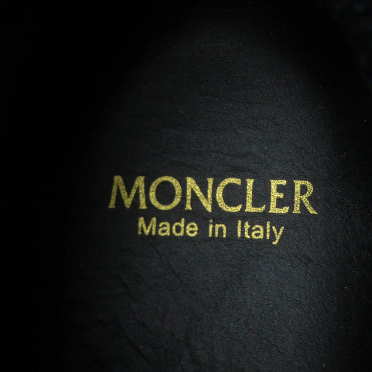 MONCLER boots leather black RAIN DONT CARE 36
