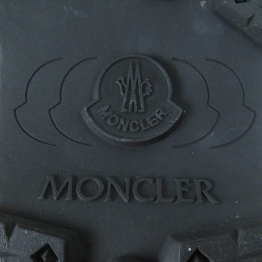 MONCLER boots leather black RAIN DONT CARE 36