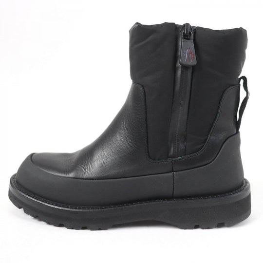 MONCLER boots leather black RAIN DONT CARE 36