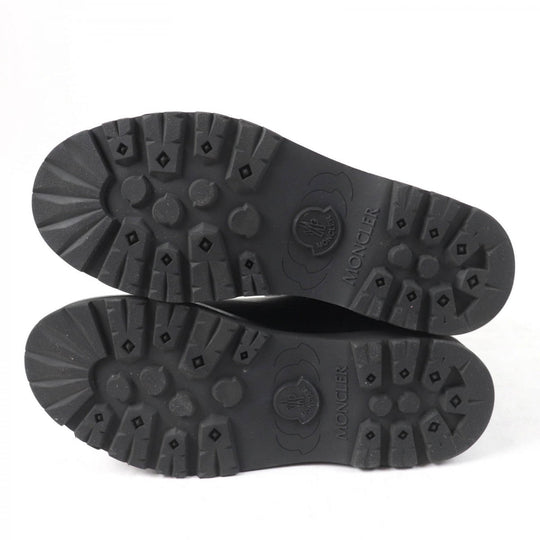 MONCLER boots leather black RAIN DONT CARE 36