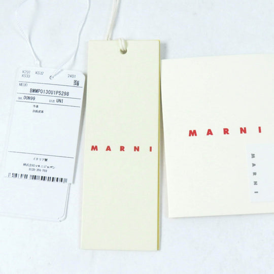 MARNI Shoulder Bag BMMP0130U1 Main: Leather black PRISMA puffer Women Used Authentic