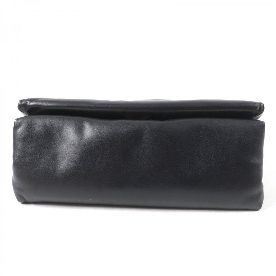 MARNI Shoulder Bag BMMP0130U1 Main: Leather black PRISMA puffer Women Used Authentic