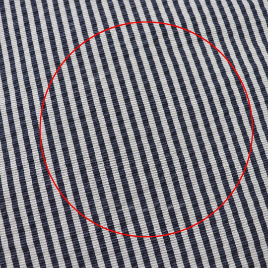 HERMES one piece cotton Navy white 34