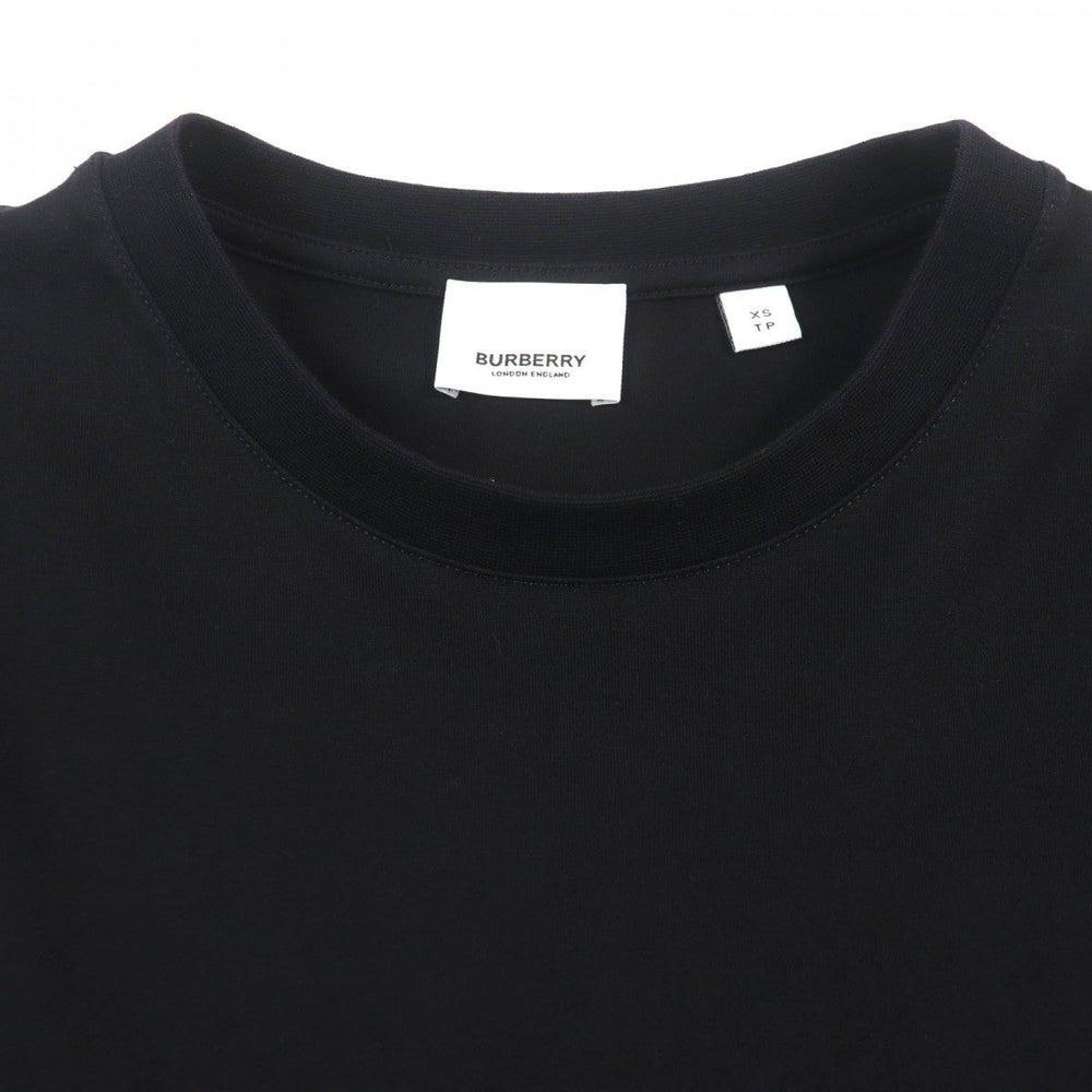 BURBERRY Short sleeve T-shirt 8032299 Main: 100% cotton, some parts: 97% cotton, some parts: 3% elastane black Horse ferry print mens XS Used Authentic