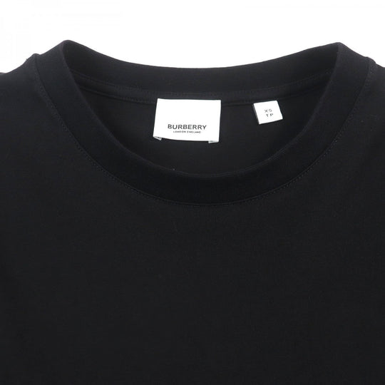 BURBERRY Short sleeve T-shirt 8032299 Main: 100% cotton, some parts: 97% cotton, some parts: 3% elastane black Horse ferry print mens XS Used Authentic