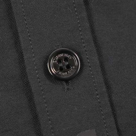 BURBERRY Long sleeve shirt 8029347 Main: 100% cotton black Horse ferry print mens S Used Authentic