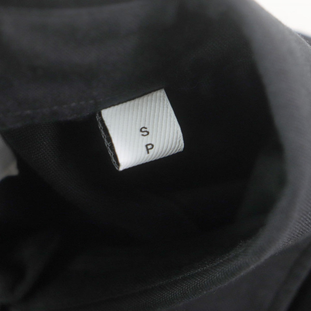 BURBERRY Long sleeve shirt 8029347 Main: 100% cotton black Horse ferry print mens S Used Authentic