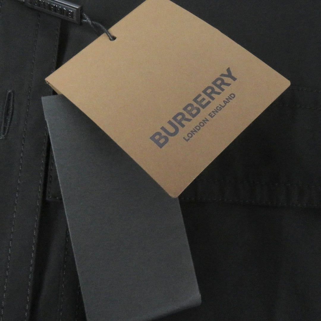 BURBERRY Short sleeve polo shirt 8051897 Main: 100% cotton black mens XXL Used Authentic