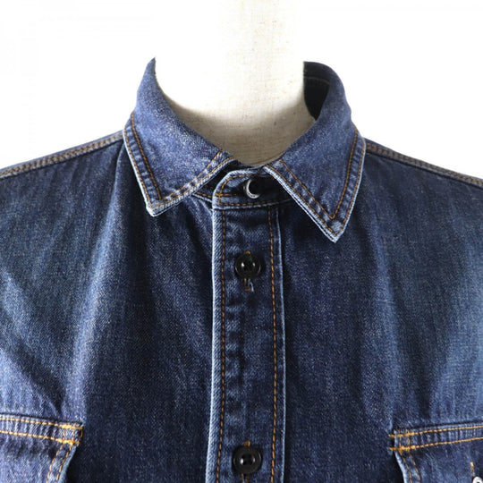 Sacai Best 24-07136 cotton Indigo 1