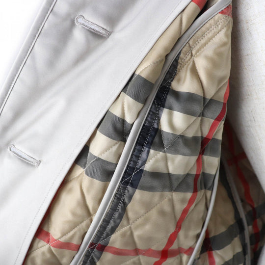 BURBERRY LONDON coat B1C06-826-40 Outer: 100% polyester, Filling: 60% polyester, Filling: 40% unspecified fibers, Lining: 52% cupra, Lining: 48% polyester beige Women 38 Used Authentic