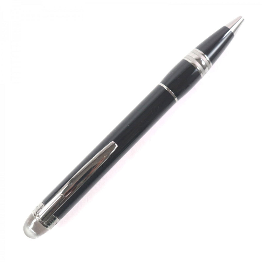 MONTBLANC Ballpoint pen Resin, Platinum Black gun metallic Starwalker mens Used Authentic