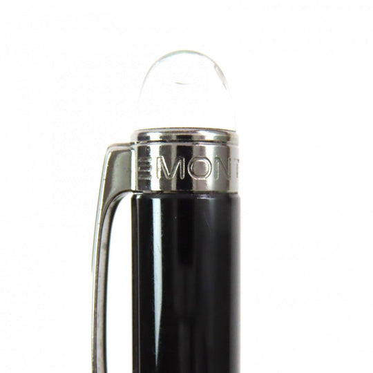 MONTBLANC Ballpoint pen Resin, Platinum Black gun metallic Starwalker mens Used Authentic