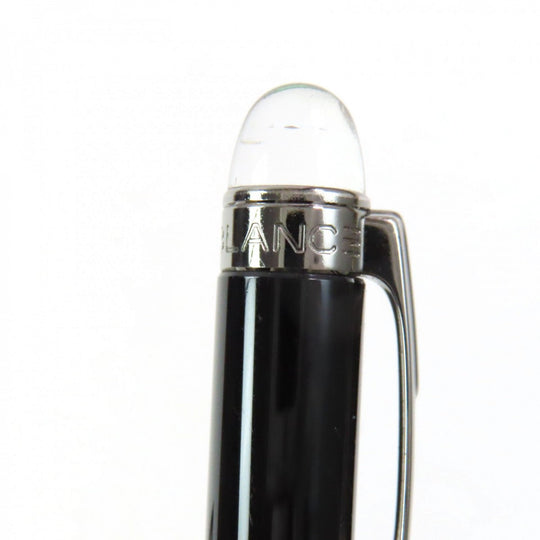 MONTBLANC Ballpoint pen Resin, Platinum Black gun metallic Starwalker mens Used Authentic