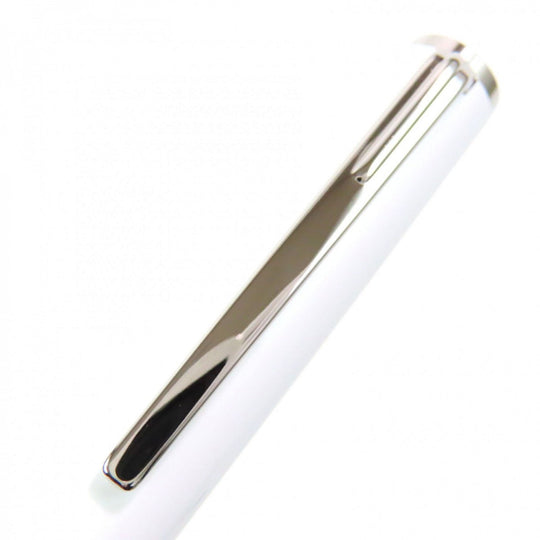 MONTBLANC Ballpoint pen ― White Silver Pix Collection