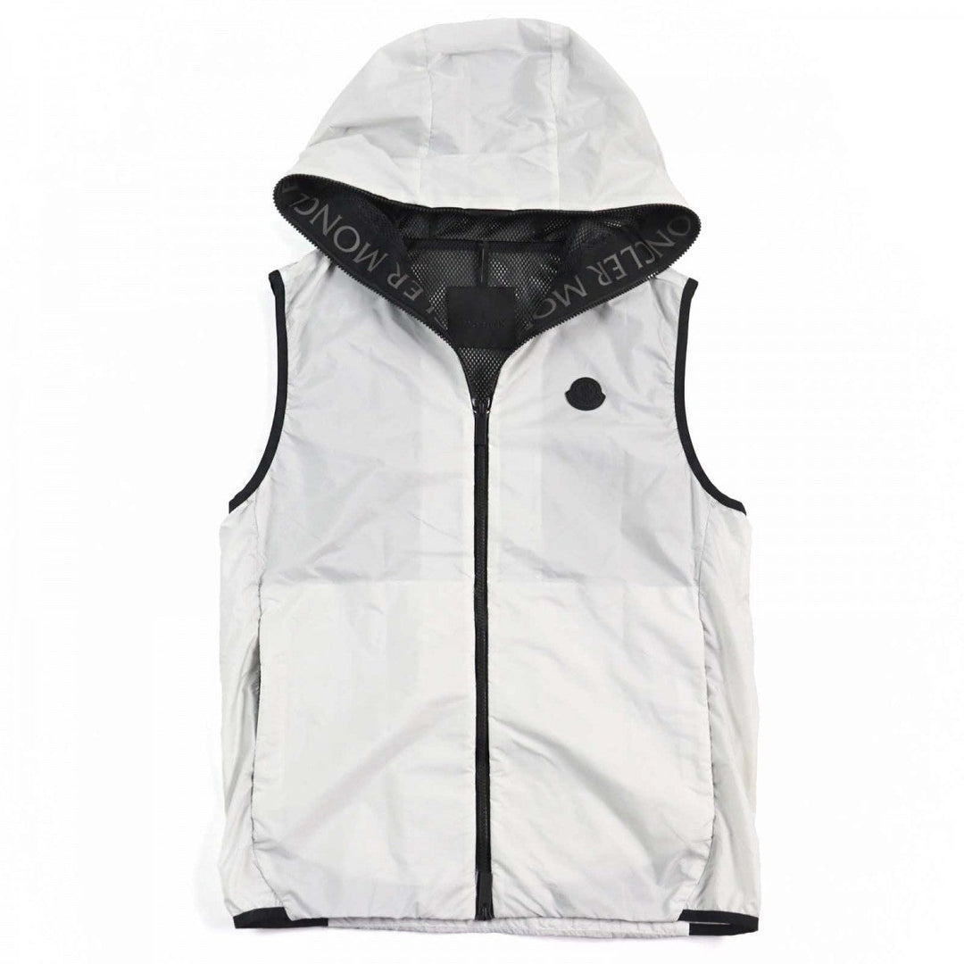 MONCLER Best I10911A00107 68352 Outer: 100% nylon, Lining: 100% polyester, Part: 100% nylon Ivory black PAKITO GIUBBOTTO mens 1 Used Authentic