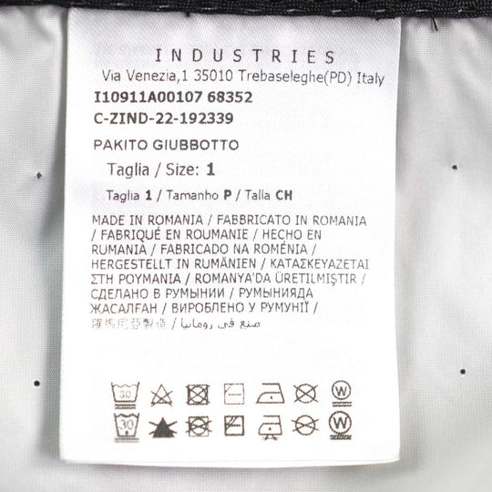 MONCLER Best I10911A00107 68352 Outer: 100% nylon, Lining: 100% polyester, Part: 100% nylon Ivory black PAKITO GIUBBOTTO mens 1 Used Authentic