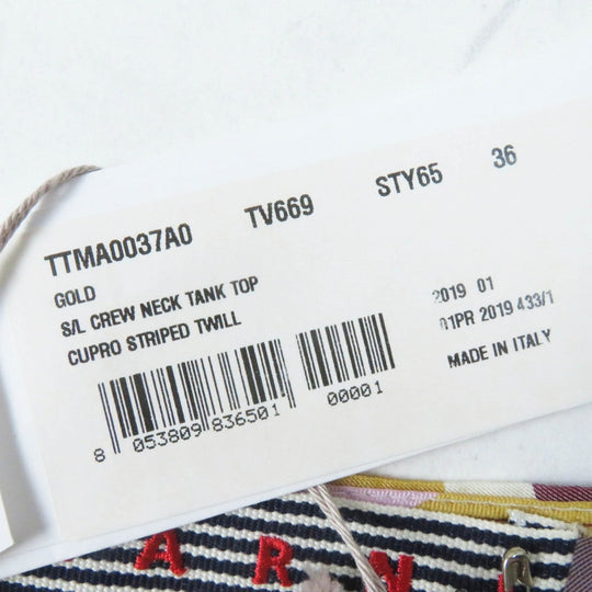 MARNI blouse TTMA0037AO Main: 100% cupra Multi Women 36 Used Authentic