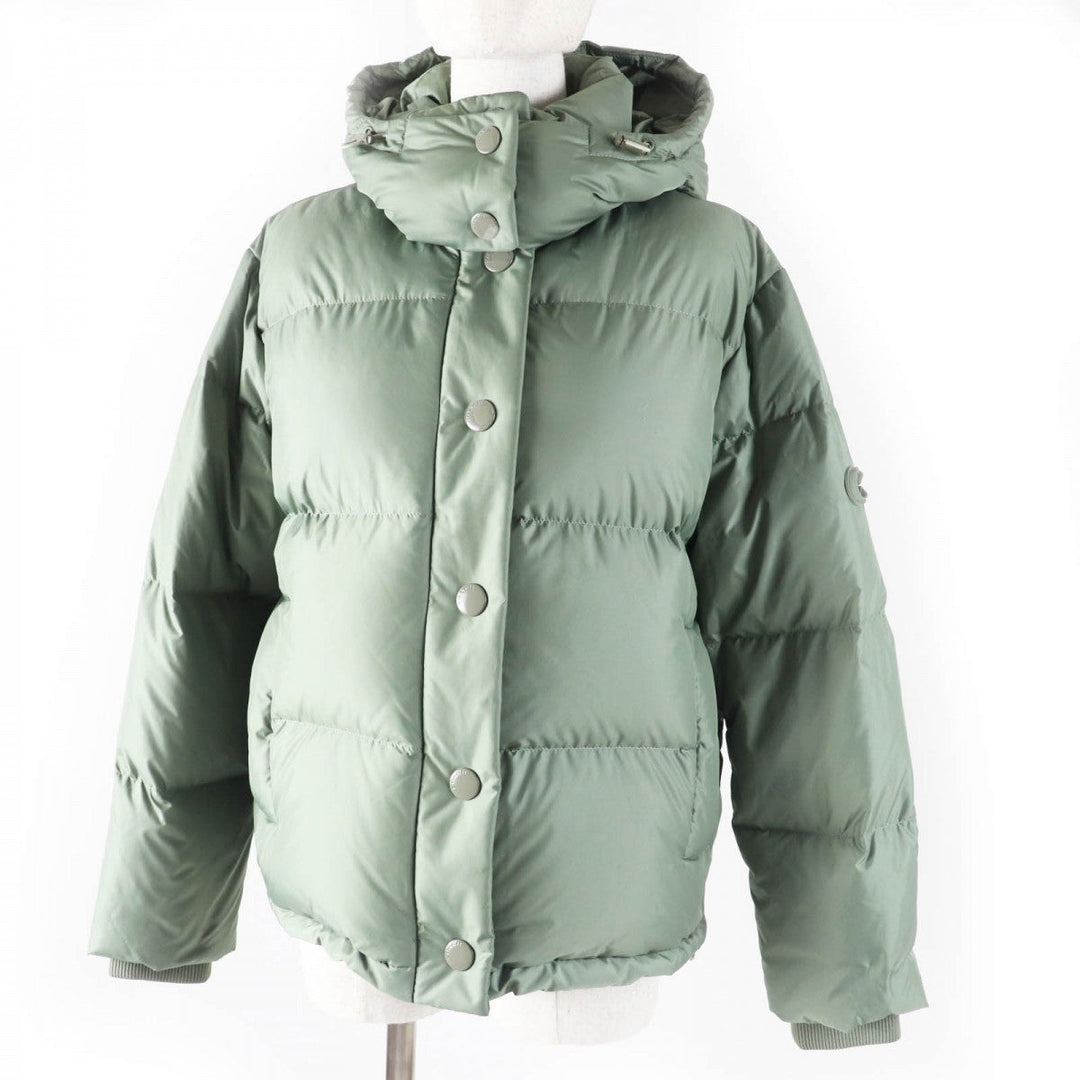 COACH Down jacket CL445 Main: 100% polyester, Lining: 100% polyester, Filling: 90% down, Filling: 10% feather, Filling: 100% polyester khaki Women XS Used Authentic