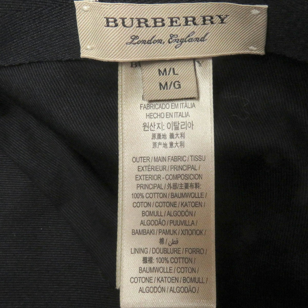 BURBERRY cap 4074816 Main: 100% cotton Beige type mens M Used Authentic