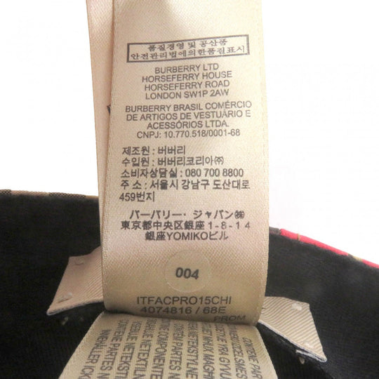 BURBERRY cap 4074816 Main: 100% cotton Beige type mens M Used Authentic