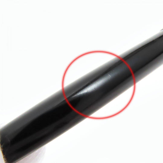 MONTBLANC Ballpoint pen Resin, Platinum black Generation New Model mens Used Authentic