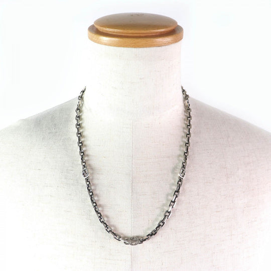 GUCCI Necklace Main�FAG925
,�\ Silver mens Used Authentic