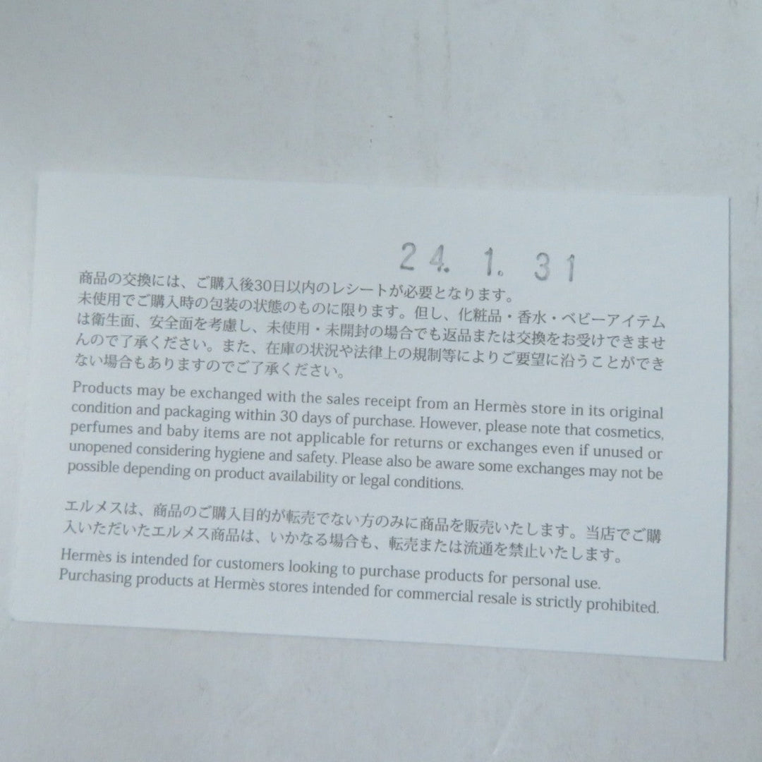 HERMES Sandals Main: Denim, Part: Leather Light Blue Natural TIVOLI Women 37 Used Authentic