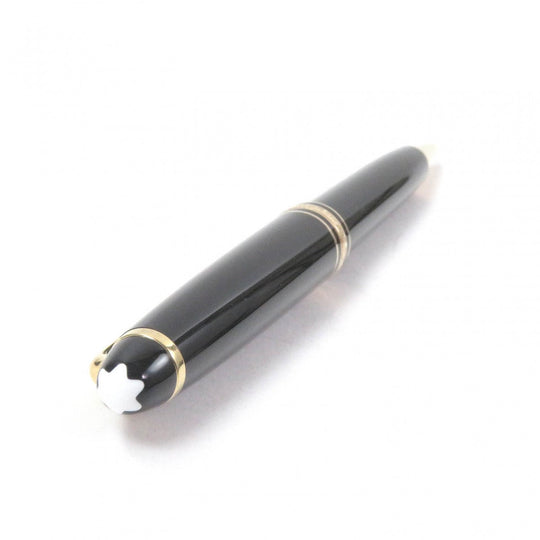 MONTBLANC mechanical pencil Main: Precious resin Black gold mens Used Authentic