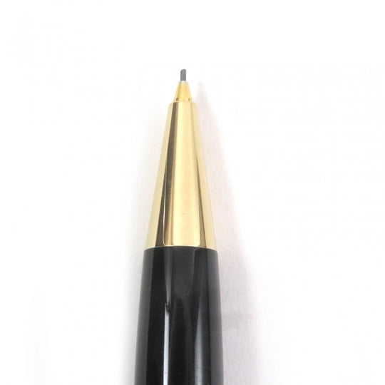 MONTBLANC mechanical pencil Main: Precious resin Black gold mens Used Authentic