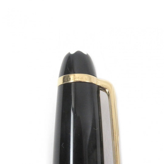 MONTBLANC mechanical pencil Main: Precious resin Black gold mens Used Authentic