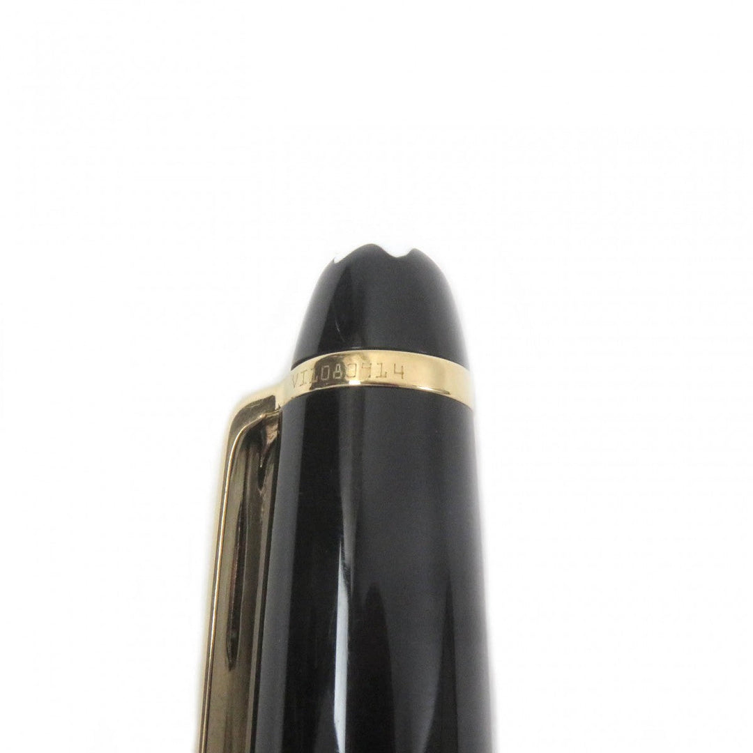 MONTBLANC mechanical pencil Main: Precious resin Black gold mens Used Authentic