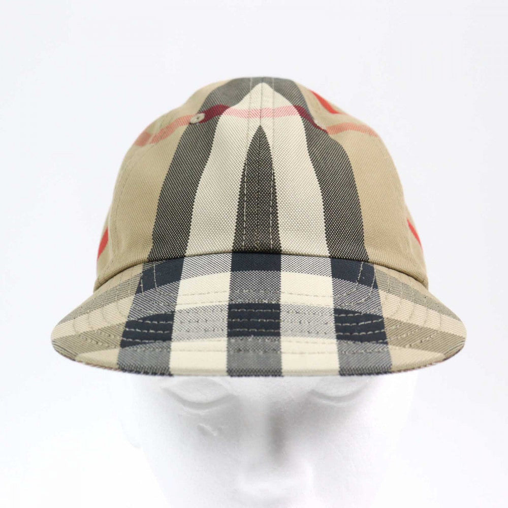 BURBERRY cap 8056296 cotton Beige mens M Used Authentic